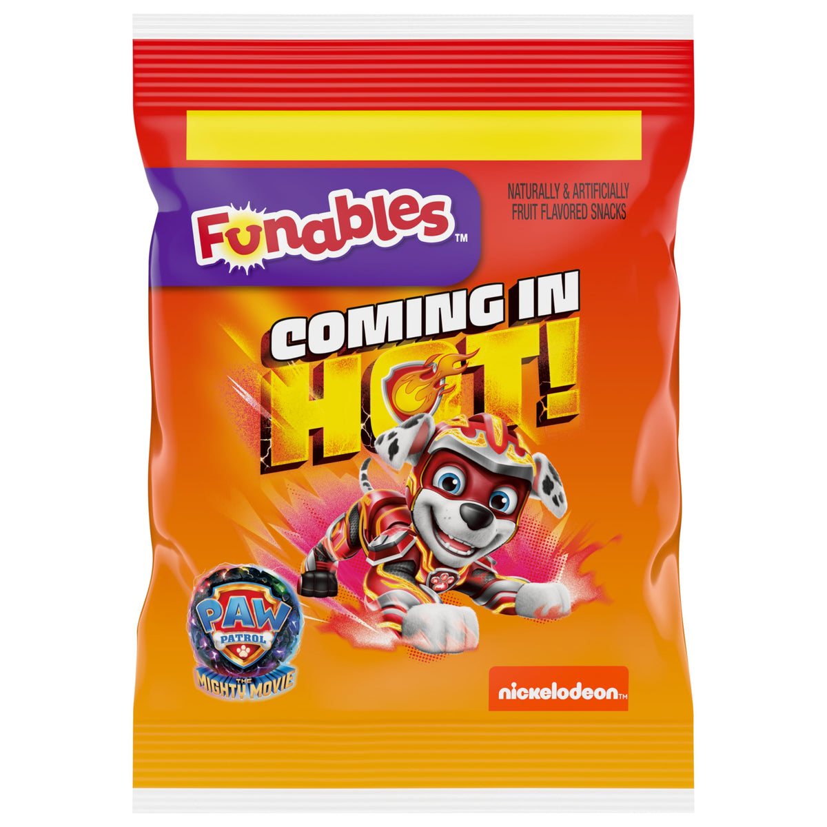 Funables Fruit Snacks, Paw Patrol Shaped Fruit Flavored Snacks, 0.8 Ounce Pouches (Pack of 30)