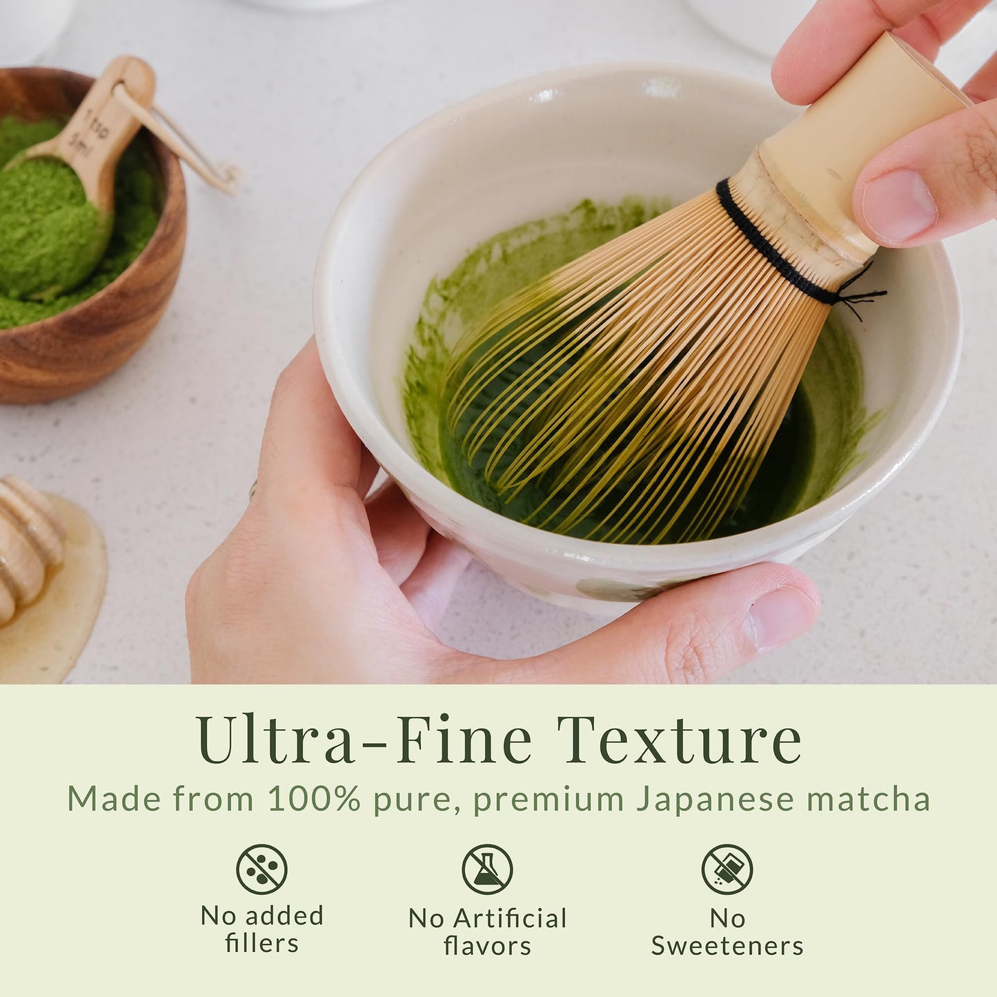 Matcha Sunday Ceremonial Grade Matcha - Kyoto  Japan - Finely Ground Green Tea Powder - Vibrant Green (50g/ 1.75oz)