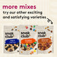 Snak Club Sweet and Salty Trail Mix with Peanuts, Butter Toffee Peanuts, M&MS Chocolate Candies, Toasted Corn, Honey Sesame Sti