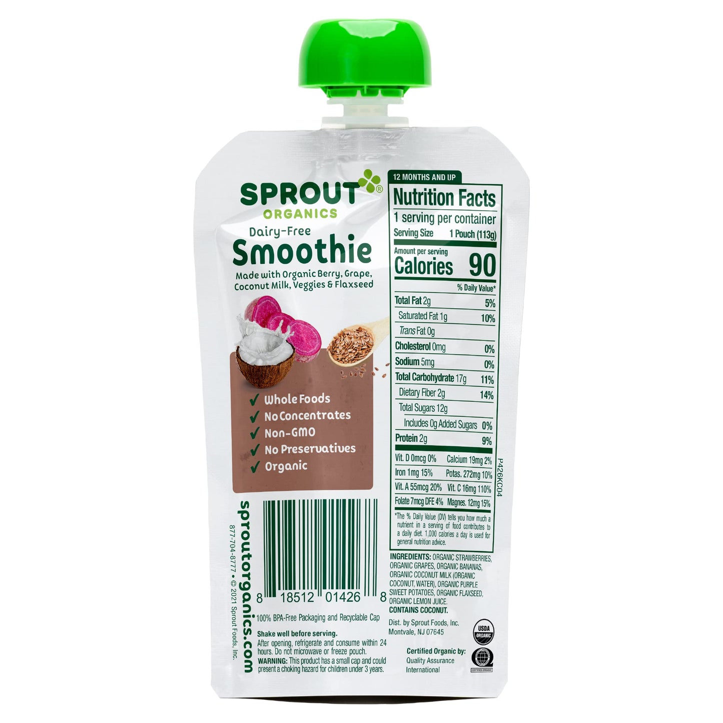 Og2 Sprt Bbyfd Smoth Bry ( 6 X 4 Oz   )