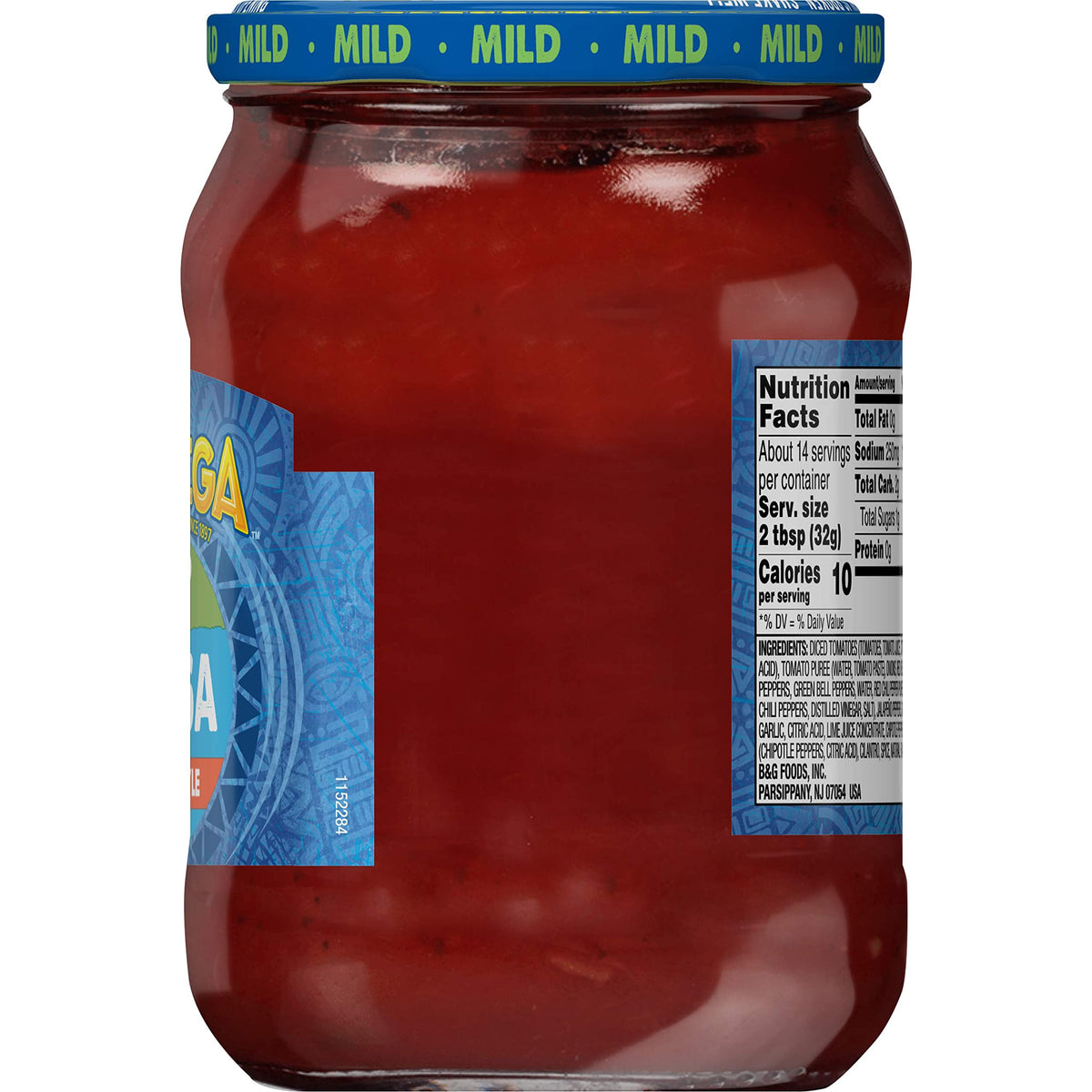 Ortega Salsa, Mild Salsa, 16 Ounce (Pack of 12)