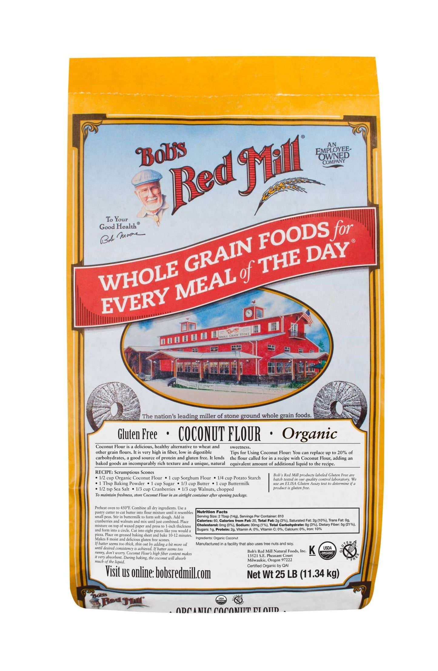 Bob'S Red Mill Coconut Flour (1X25Lb )