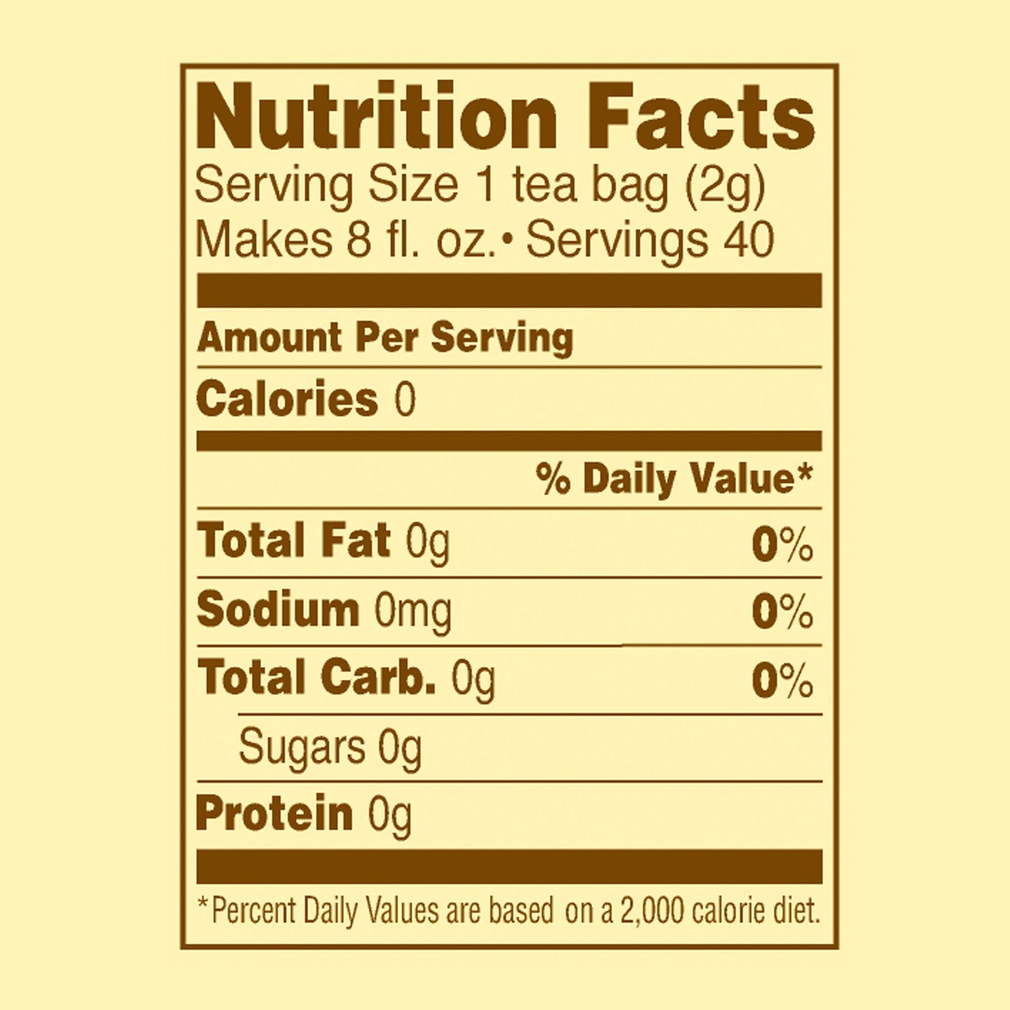 Celestial Seasonings Herbal Tea Peppermint 40 Count Pack