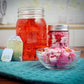 Bear Necessities Gourmet Rose Infused Sugar Cubes with Edible Rose Petals - 70g Jar - Perfect for Tea, Coffee & Cocktails