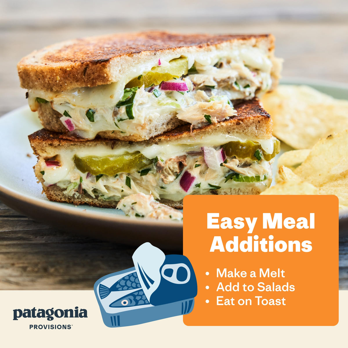 Patagonia Provisions Lemon Caper Mackerel (4.2oz unit)