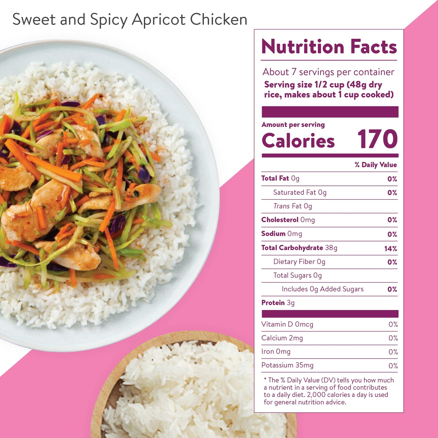 Minute Jasmine Rice, Instant Jasmine Rice for Quick Dinner Meals, 12 Ounce Box (Pack of 2)