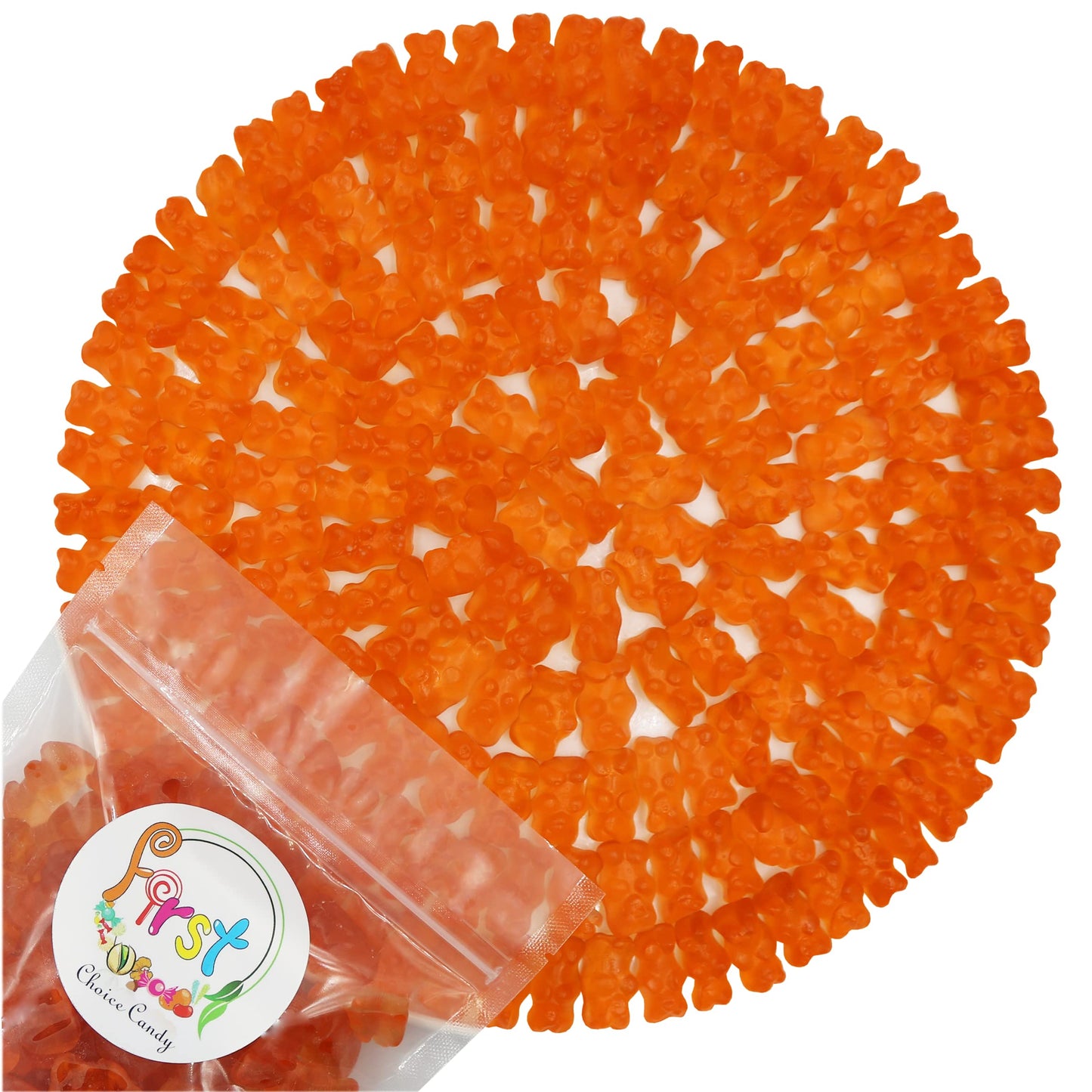 FirstChoiceCandy Gummy Bears Non-Alcoholic Champagne 1 Pound Pack
