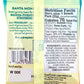 Candy People VegoBears Santa Monica Vegan Gummy Bears Snack Packs Organic Gummy Bears, Non-GMO, Banana, Pineapple & Strawberry G