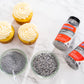 Bakerpan Silver Sprinkles Edible For Cupcakes, Silver Jimmies Sprinkles For Cake Decorating - 4.3 Ounces (Made In Usa)
