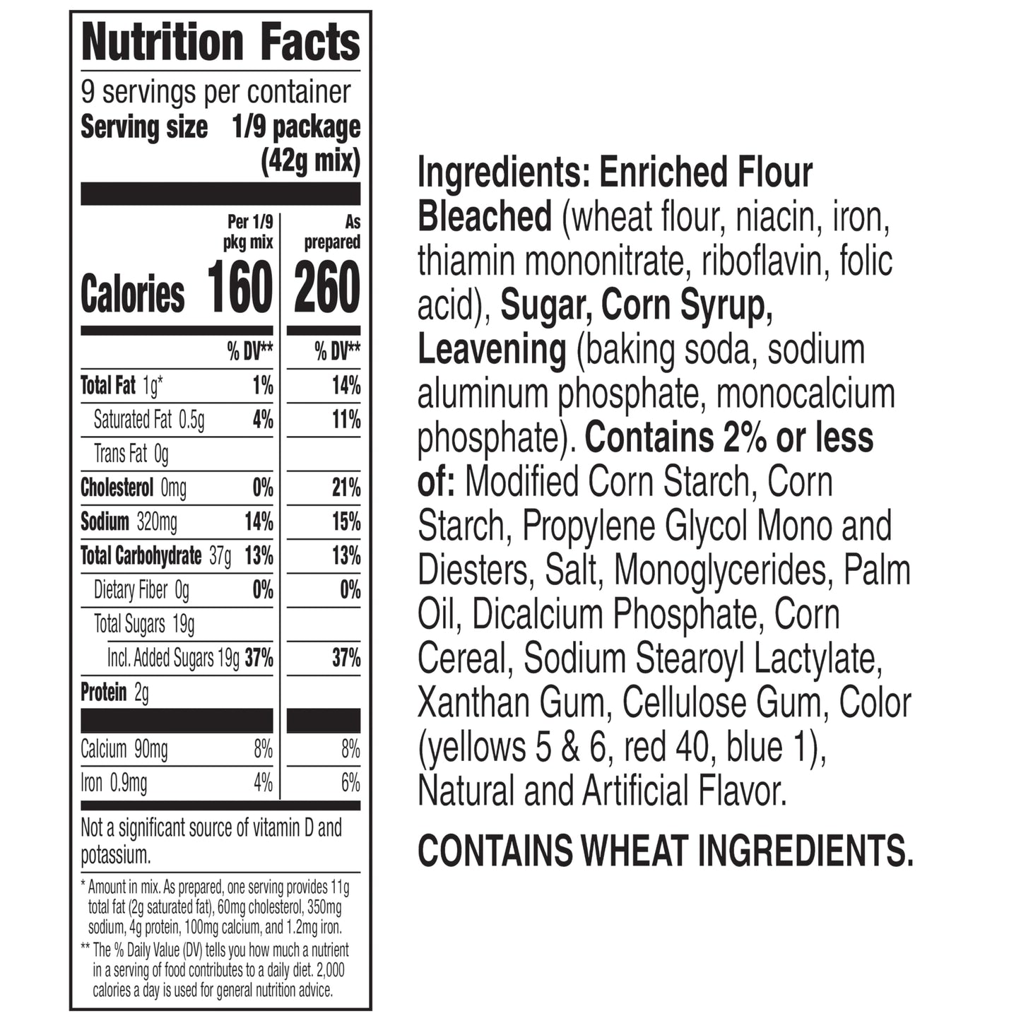 Betty Crocker Delights Super Moist Party Rainbow Chip Cake Mix, 13.25 oz