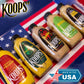 Koops' Organic Spicy Brown Mustard - Bold and Brown Mustard Sauce, Gluten-Free, Kosher, USDA Certified Organic, Made in USA, Fro