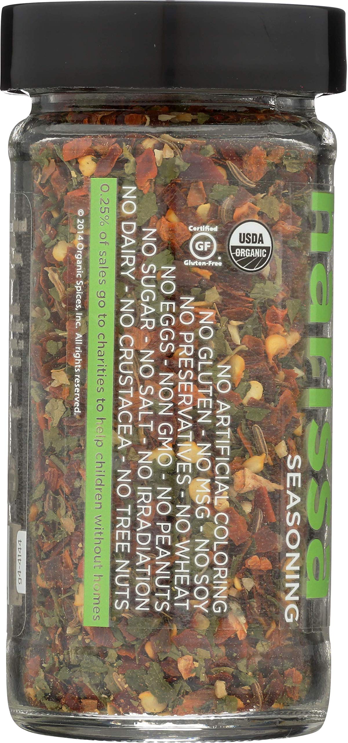 Spicely Organic Jar Seasoning Harissa, 1 Oz