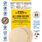 Del Campo Tortillas Soft Corn Tortillas, Gluten Free, 8 Inch, 14 Ounce (Pack of 1)