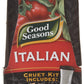Good Seasons Italian Dressing Mix, 2 Packages with Cruet, 1.4 Oz. Net