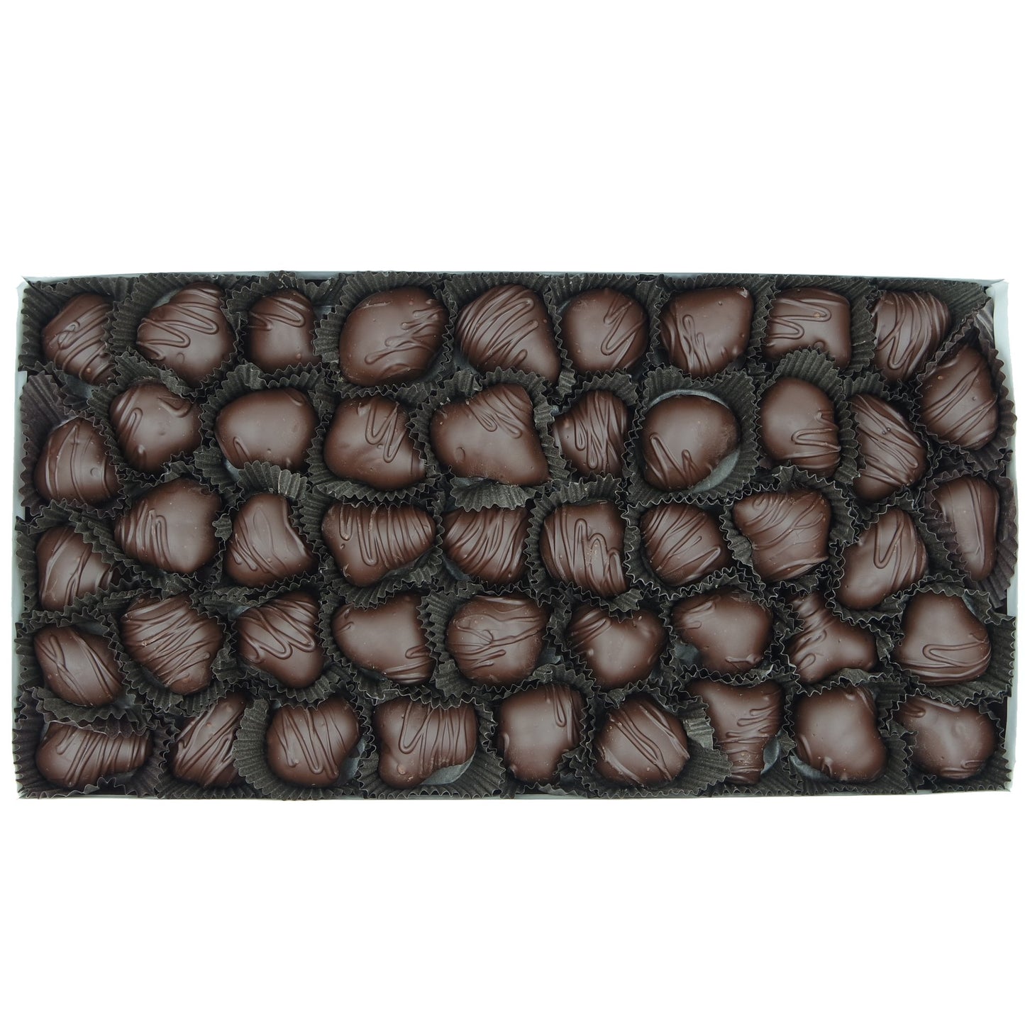Philadelphia Candies Dark Chocolate Covered Almond Clusters, 1 Pound Gift Box