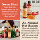Red Clay Hot Sauce Whole Shebang Variety Pack - 5 Piece Assortment of Original, Carolina Hot, Verde, Hot Honey & Southern Honey