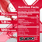 SueroX Sugar-Free Sports Drink, Electrolyte Hydration with 8 Ions, 12 Pack, 21.3 Fl Oz Each, Tropical Flavor