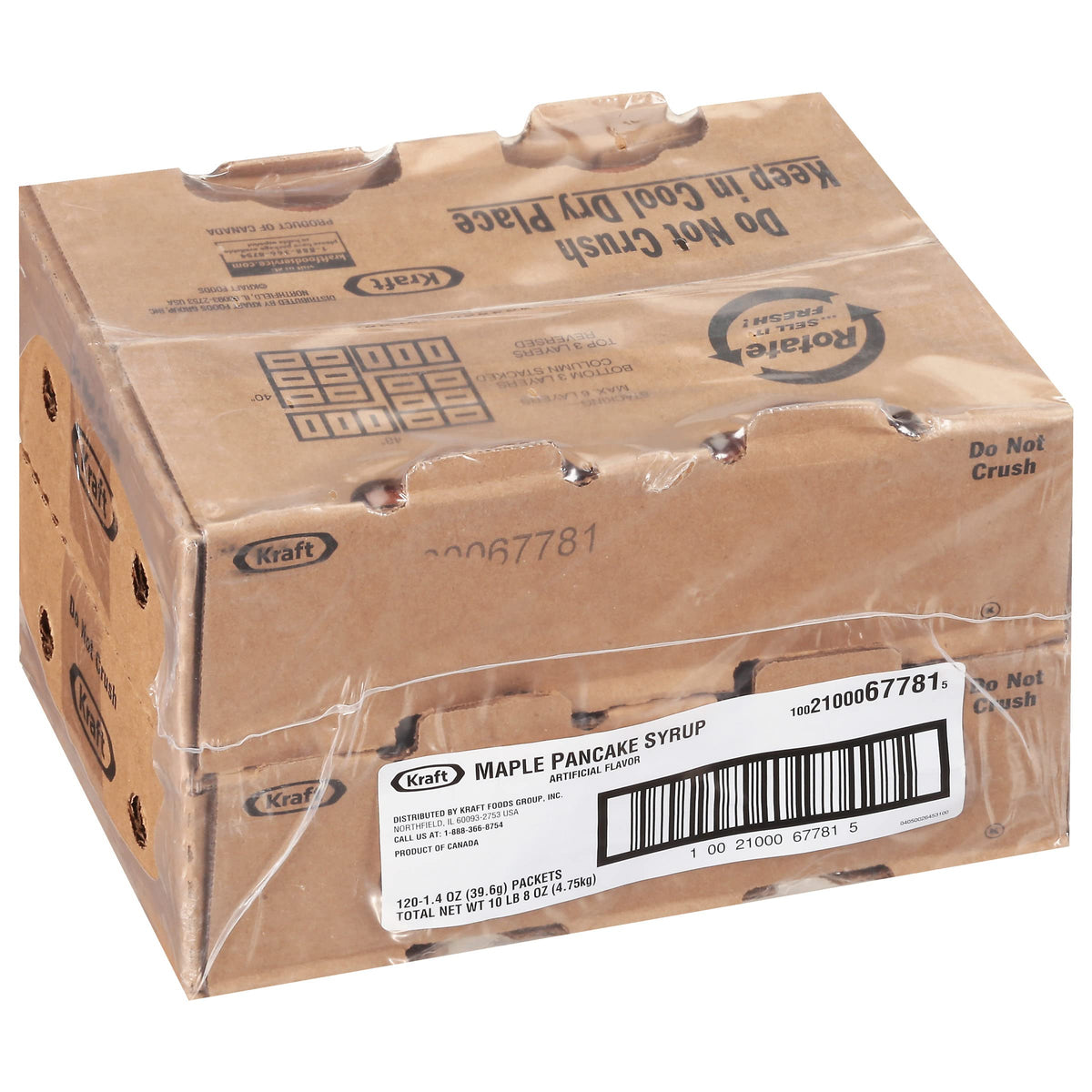 Kraft Pancake Syrup Single Serve Dip Cup (1.4 Oz Cups, Pack Of 120)