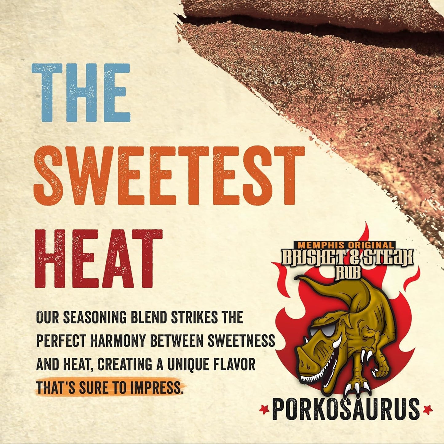 Porkosaurus Brisket & Steak Seasoning Blend