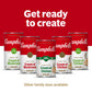 Campbell'S Condensed Cream Of Chicken Soup, Family Size 22.6 Ounce Can (Pack Of 12)