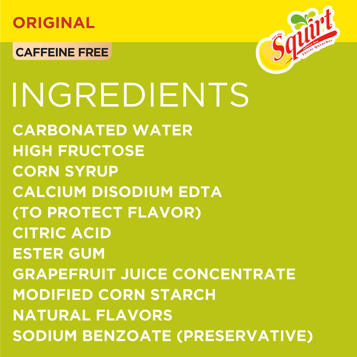 Squirt G fruit Soda, 12 Fl Oz Cans, 12 Pack, Refreshing Citrus Flavor