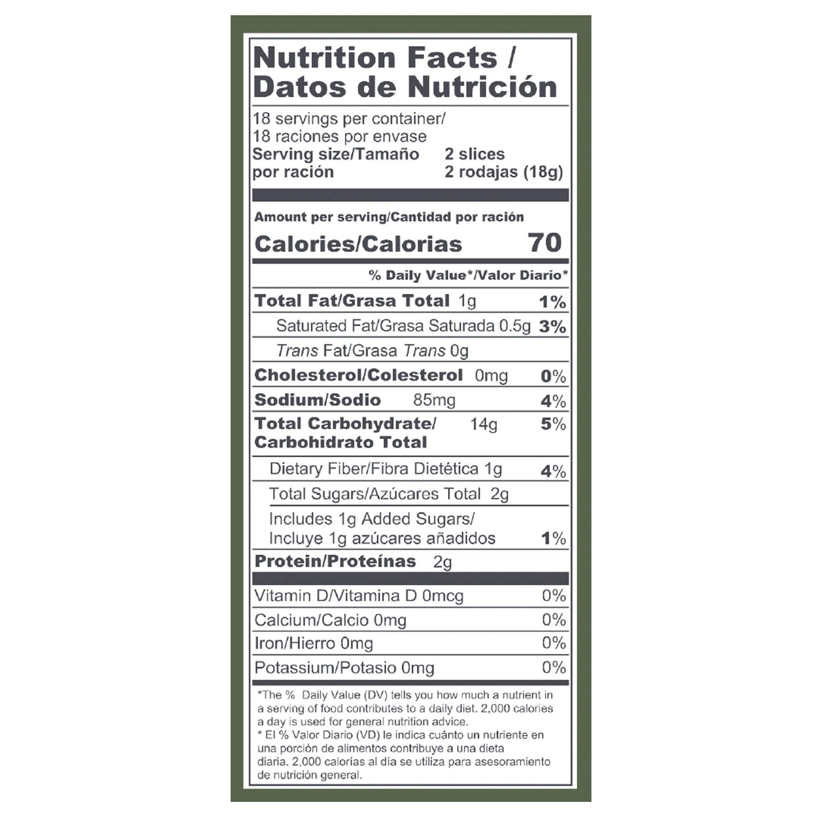 Flora Foods - Italian Hard Toast 5 Grain (36 count)
