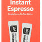365 by Whole Foods Market, Instant Espresso, Dark Roast, 25 Single Serve Coffee Sticks, 2.65 Ounces