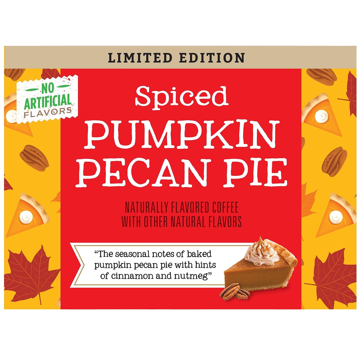 Community Coffee Spiced Pumpkin Pecan Pie Flavored Ground Coffee, Medium Roast, 11 Ounce Bag
