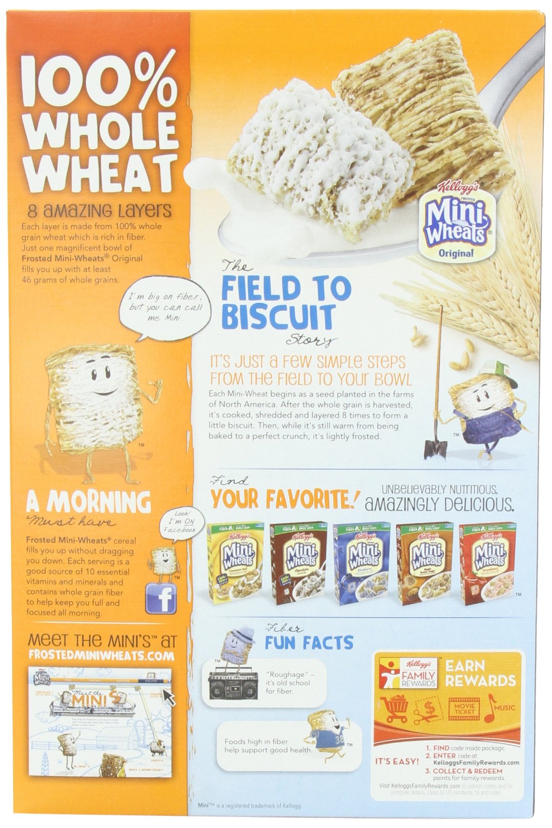 Kellogg's Frosted Mini Wheats (55 oz.)