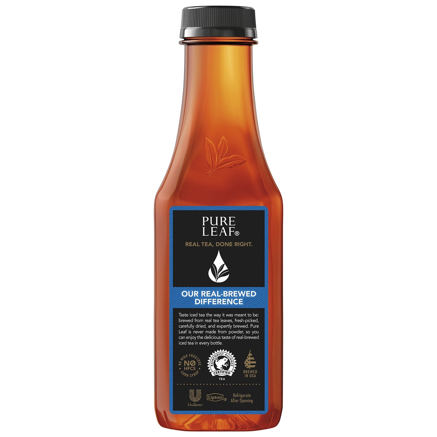 Pure Leaf Iced Tea, Sweet Tea, Black Tea, 18.5 Oz