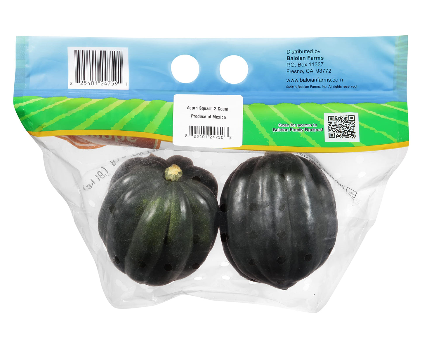 Baloian Acorn Squash, 2 count