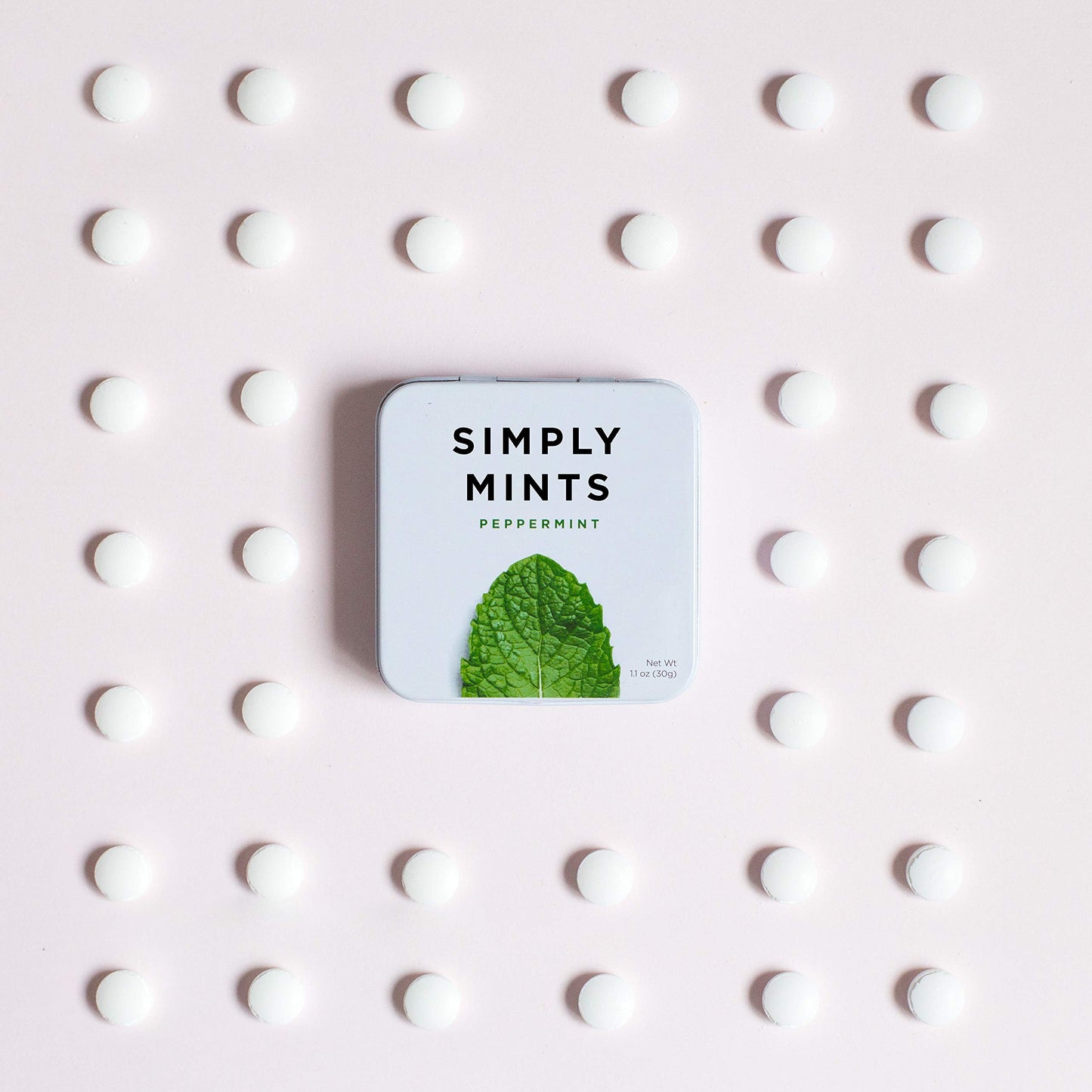 Simply Mints (Peppermint, 30 Count (1 Tin))