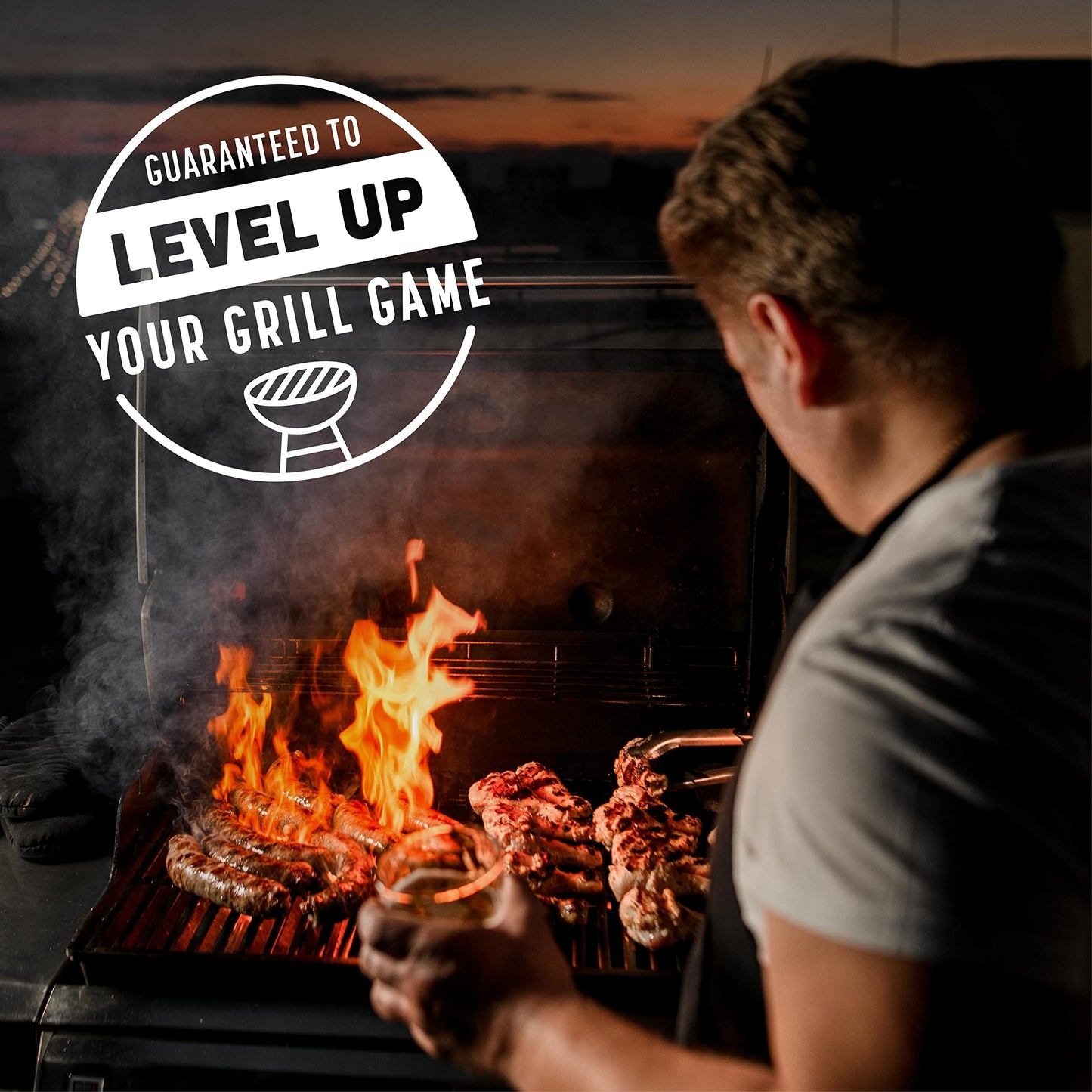 Spice Rack Co BBQ Seasonings Set - 5 Pack of smoky aroma & Grilling Spices, 2.82 Ounce Each, Unique Gifts for Grilling Enthusiasts