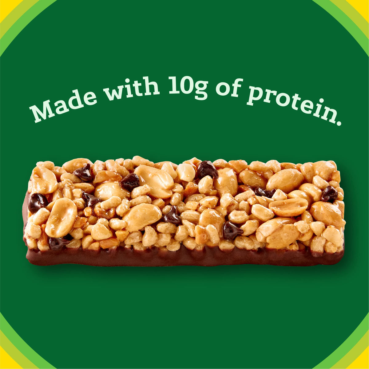 Nature Valley Chewy Protein Granola Bars, Salted Caramel Nut, 5 Bars, 7.1 Oz