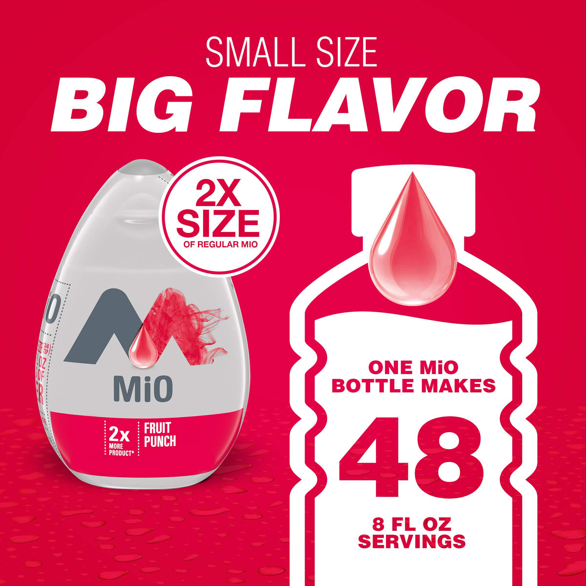 Mio Sugar-Free Fruit Punch Naturally Flavored Liquid Water Enhancer 8 Count 3.24 Fl Oz