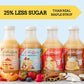 Uncle Bobs Butter Country Rich and Creamy Buttermilk Syrup Variety Pack, 4 Bottles x 16 Fl Oz - Original, Cinnamon Bun, Coconut Cream, Peaches