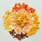 CHIRAMEN Dried Seafood Mix Ramen Toppings  Shrimp  Fish Cake  Squid  compatible with Crab  Eggs  Perfect for Cup Noodles.