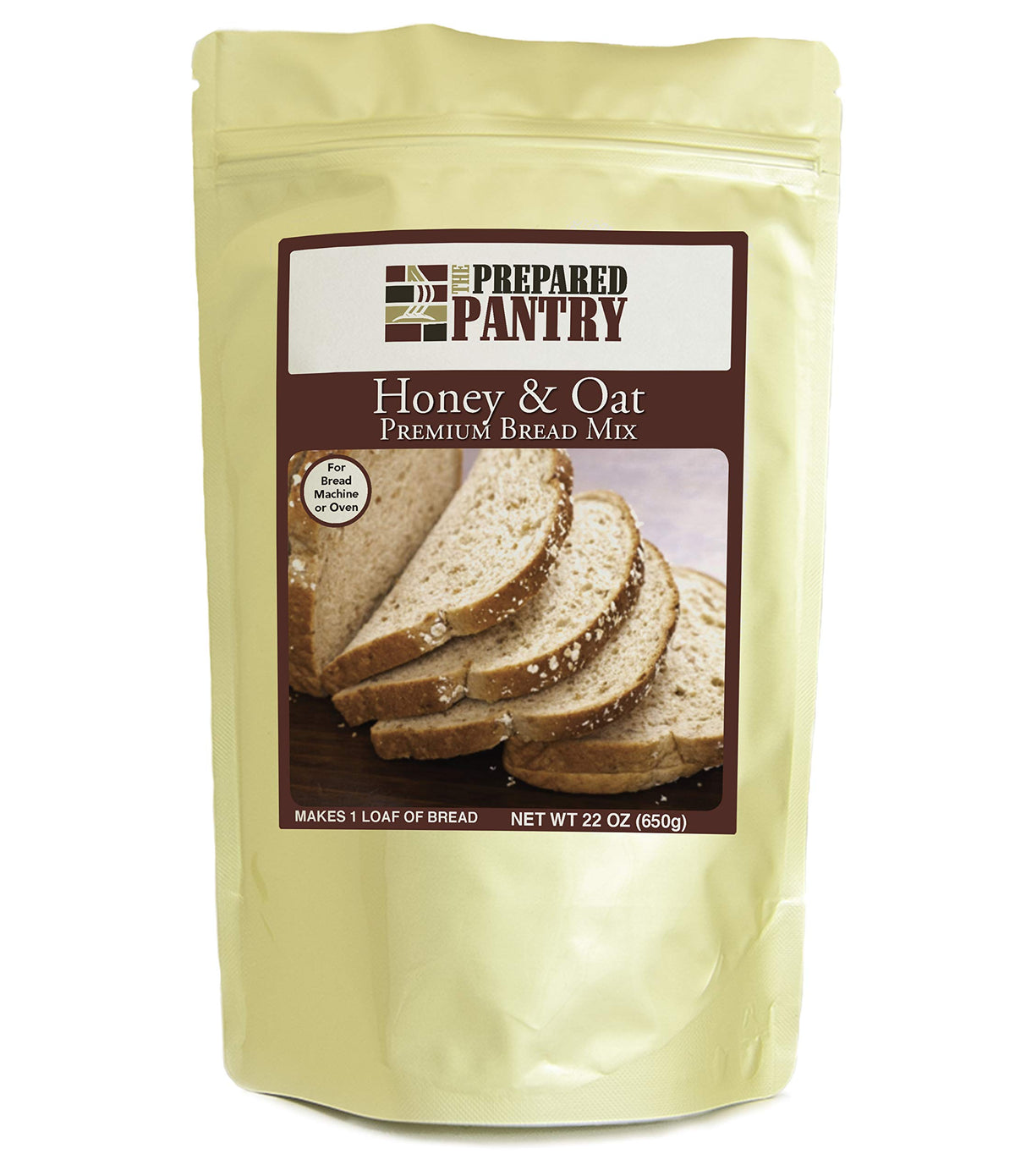 The Prepared Pantry Honey And Oat Bread Machine Mix, 22 Ounce