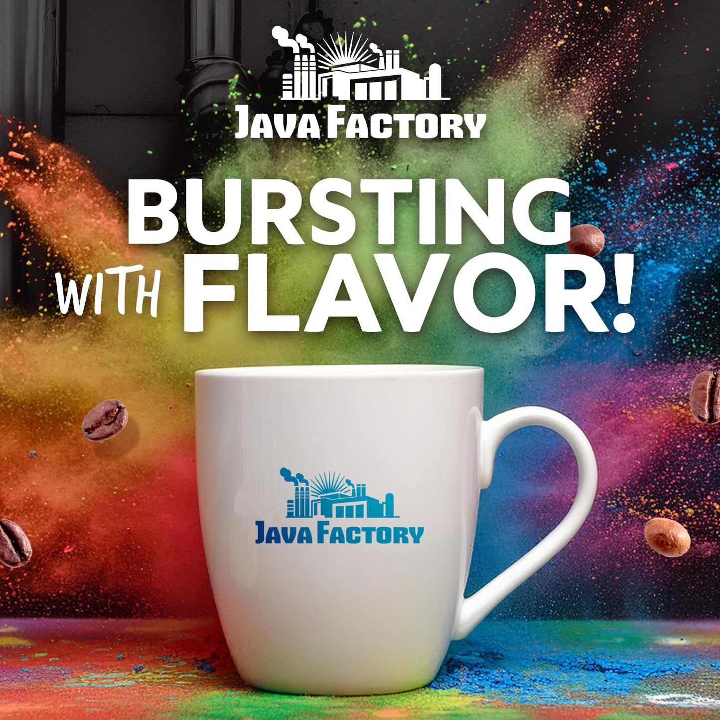 Java Factory Coffee Pods High Caffeine Coffee Compatible With K Cup Malt-Inspired Including 2.0, Da   Extra Bold Double Caffeinated, 80 Count