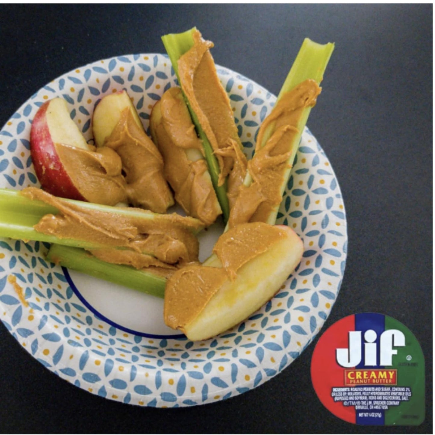 Peanut Butter to Go Cups, Natural & Creamy Snack Size (Pack of 16). Perfect Portion Control (1.5 Oz each) 122 Calories per Singl