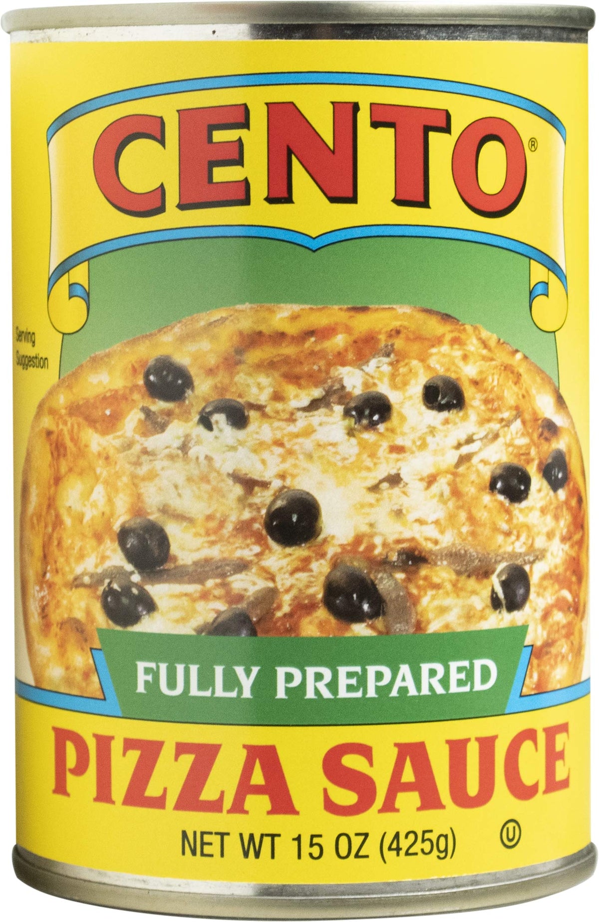 Cento Pizza Sauce, 15 Ounce Cans (Pack Of 12)