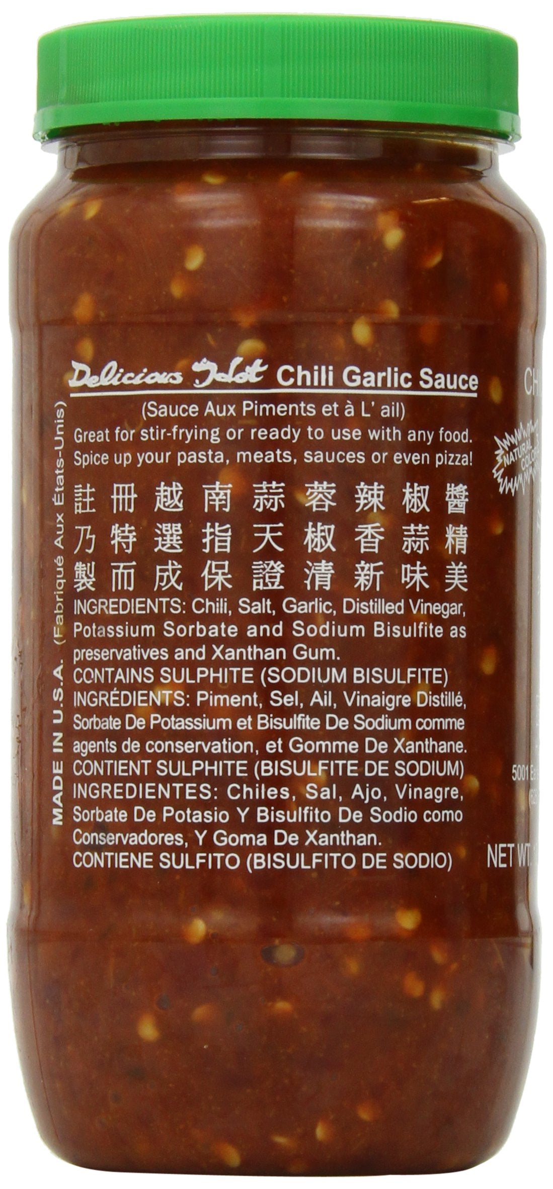 Huy Fong Sauce Chili Garlic 18Oz