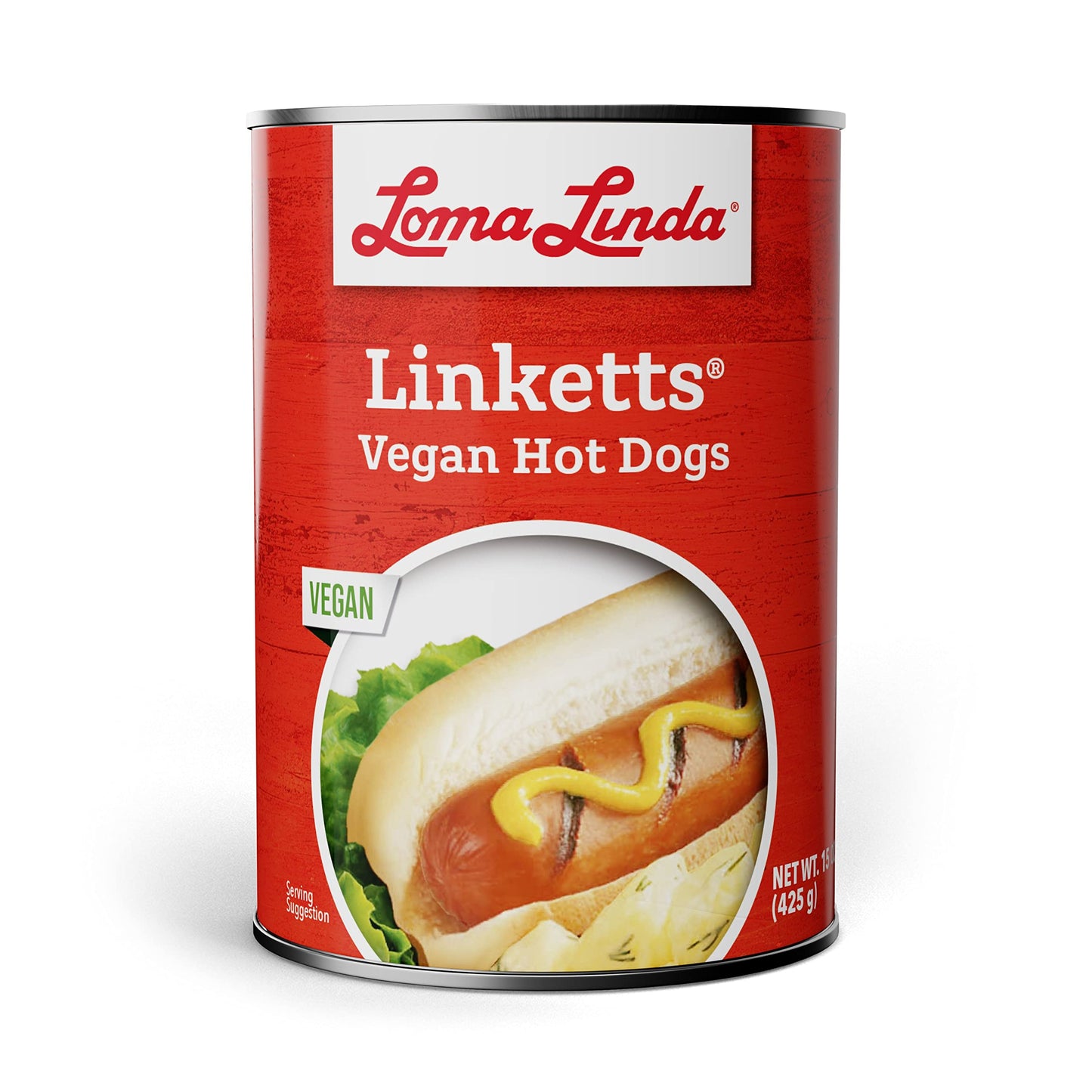 Vegan Plant-Based Hot Dogs - Loma Linda Linketts Meatless Sausages, High Protein Meat Alternative, Vegetarian & Non-GMO Frankfur