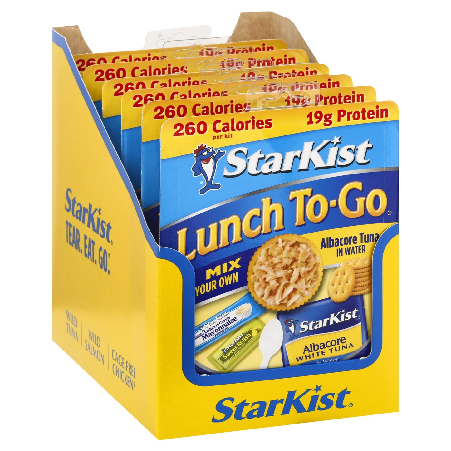 StarKist Lunch-To-Go Albacore Mix Your Own Tuna Salad, 4.5 Ounce Kit, 12 Pack