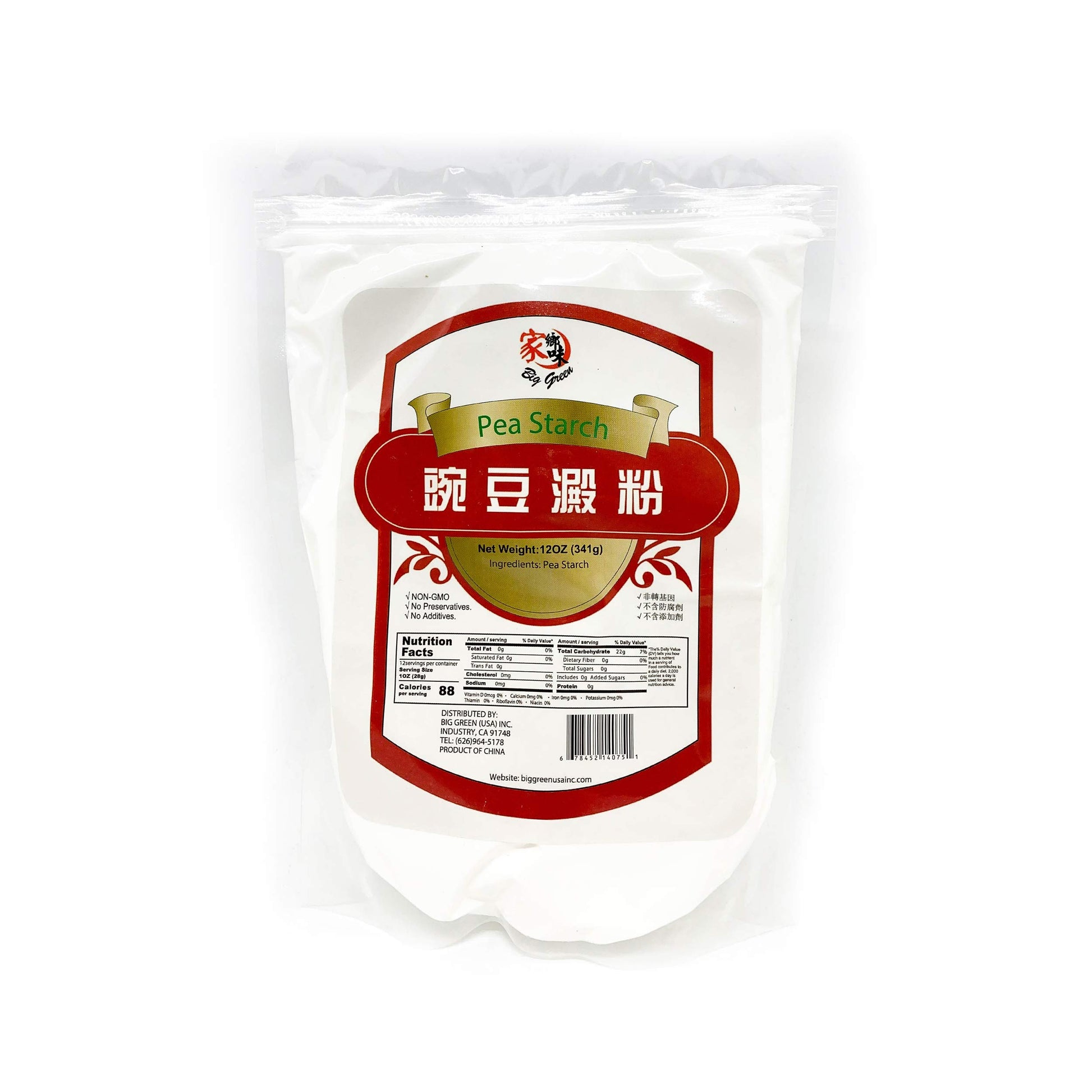 Big Green- Pea Starch, 12oz, Non-GMO, ????