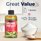 100% Pure Monk Fruit Extract (6 Drops = 1 Tsp of Sugar) Zero Calories  Non-GMO  No Fillers - Liquid Monk Fruit Sweetener No Erythritol by Transparency Foods NEW FORMULA (8oz  786 servings)