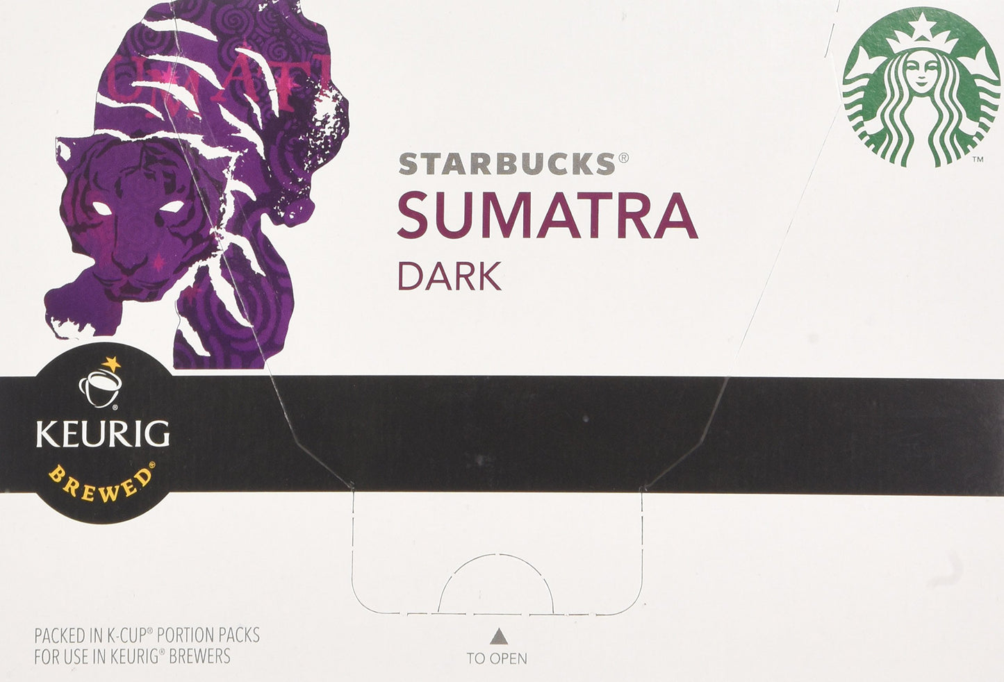 Starbucks K-Cup Pods, Sumatra Coffee, 24 Count (Pack of 2)