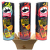 Spicy Potato Chips Variety Pack In SNACKIFYME Gift Box - Verde, Barbacoa, Rojo, 3 x 5.5 Ounce, Hot Spicy Flavor, Assortment Bulk