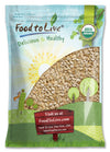 Food To Live Organic Dry Roasted Pumpkin Seeds In Shell With Himalayan Salt  10 Pounds - Nutritious Snack Made From Top-Grade Non-Gmo Seeds  Perfect For Keto And Paleo Diet. Rich Flavor. Kosher  Vegan