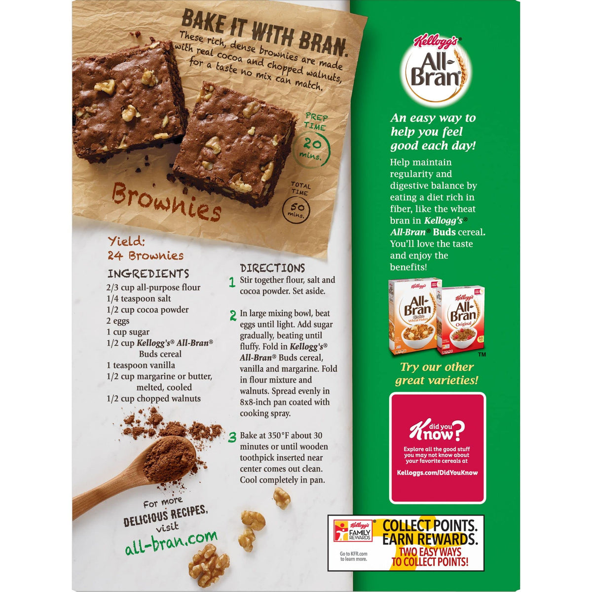 Kelloggs All-Bran Buds, Breakfast Cereal, Wheat Bran, Excellent Source of Fiber, 22oz Box